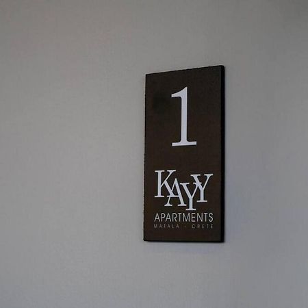 Kayy Apartments 1 In Matala Exterior foto